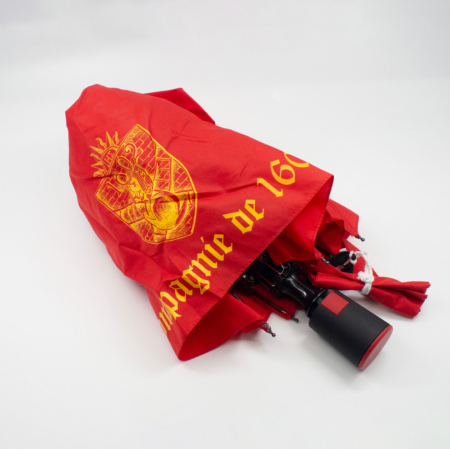 Parapluie pliant rouge – Image 2